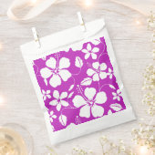 ハワイアンフラ（ハイビスカス）ベリー フェイバーバッグ (クリップ留めされた状態)