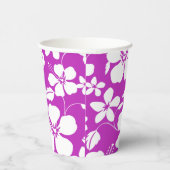 ハワイアンフラ（ハイビスカス）ベリー 紙コップ (右)