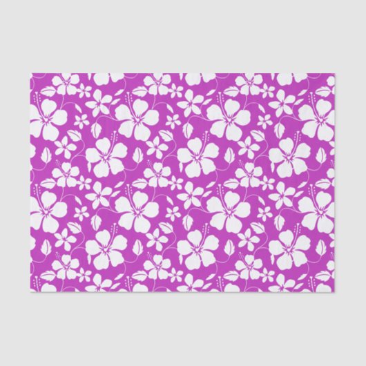 ハワイアンフラ（ハイビスカス）ベリー 薄葉紙 (正面)