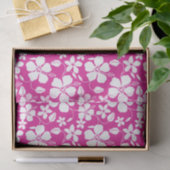 ハワイアンフラ（ハイビスカス）ホットピンク 薄葉紙 (ギフト)