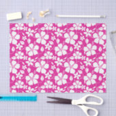 ハワイアンフラ（ハイビスカス）ホットピンク 薄葉紙 (クラフト)