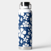 ハワイアンフラ（ハイビスカス）海軍水瓶 ウォーターボトル (背面)