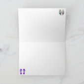 ハワイアンフリップフロップビーチパーティー カード (内部)