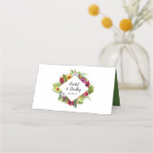 ハワイアンブライトトロピカルフローラズ プレイスカード (裏面)