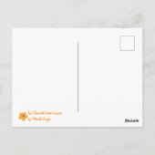 ハワイアンブループルメリア ポストカード (裏面)