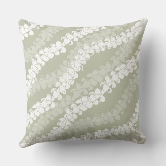 ハワイアンプアケニレイほこりっぽいセージ クッション (裏面)