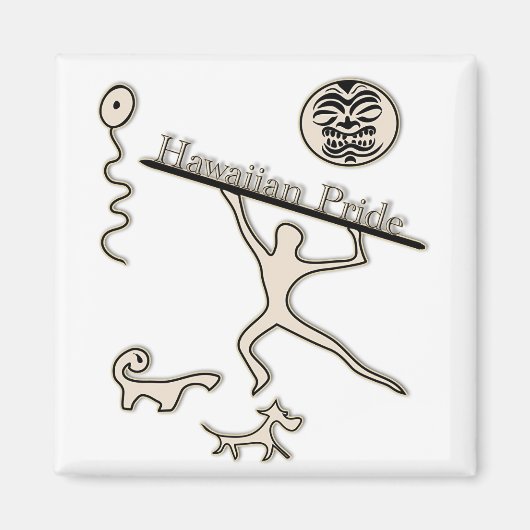 ハワイアンプライド マグネット (正面)