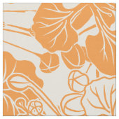 ハワイアンプリントオハイアリイ花柄 ファブリック (クローズアップ)