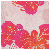 ハワイアンプリントオハイアリイ ファブリック (クローズアップ)