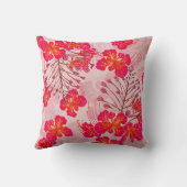 ハワイアンプリントオハイアリイv2パターン クッション (裏面)