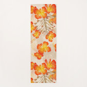 ハワイアンプリントオハイアリイv2パターン ヨガマット (正面)