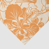 ハワイアンプリントオハイアリフラワー 薄葉紙 (詳細)