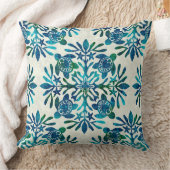 ハワイアンプリントキルトホンウカメ クッション (ブランケット)