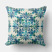 ハワイアンプリントキルトホンウカメ クッション (正面)