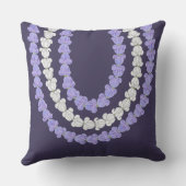 ハワイアンプリントクラウンフラワーレイ クッション (裏面)