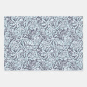 ハワイアンプリントナウパカイリマチアレ花 ラッピングペーパーシート (正面2)