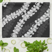 ハワイアンプリントプアケニレイ キッチンタオル (折り畳み)