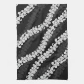 ハワイアンプリントプアケニレイ キッチンタオル (縦)