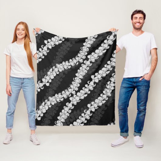 ハワイアンプリントプアケニレイ フリースブランケット (インサイチュ)