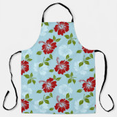 ハワイアンプリント エプロン (正面)