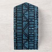 ハワイアンプリント オールインワン招待状 (外側)