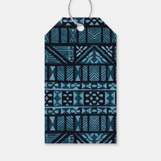 ハワイアンプリント ギフトタグ (正面)