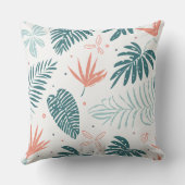 ハワイアンプリント クッション (裏面)