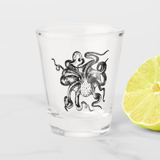 ハワイアンプリント ショットグラス (正面)