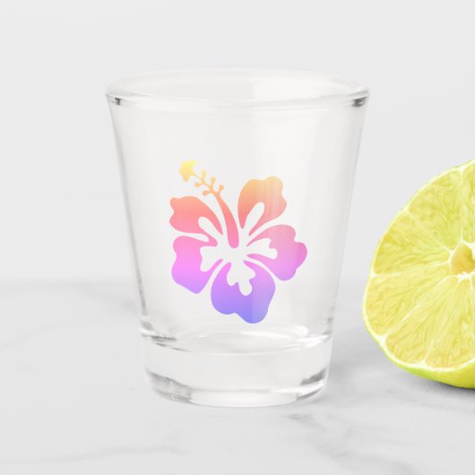 ハワイアンプリント ショットグラス (正面)