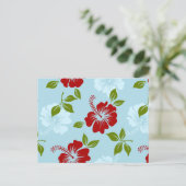 ハワイアンプリント シーズンポストカード (スタンド正面)