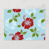 ハワイアンプリント シーズンポストカード (正面)