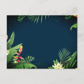 ハワイアンプリント シーズンポストカード (正面)