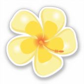 ハワイアンプリント シール (正面)