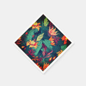 ハワイアンプリント スタンダードカクテルナプキン (角)