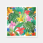 ハワイアンプリント スタンダードカクテルナプキン (正面)