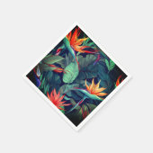 ハワイアンプリント スタンダードカクテルナプキン (角)