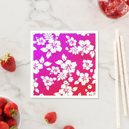 ハワイアンプリント スタンダードカクテルナプキン (インサイチュ)