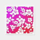 ハワイアンプリント スタンダードカクテルナプキン (正面)