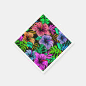 ハワイアンプリント スタンダードカクテルナプキン (角)