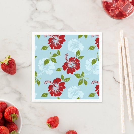 ハワイアンプリント スタンダードカクテルナプキン (インサイチュ)