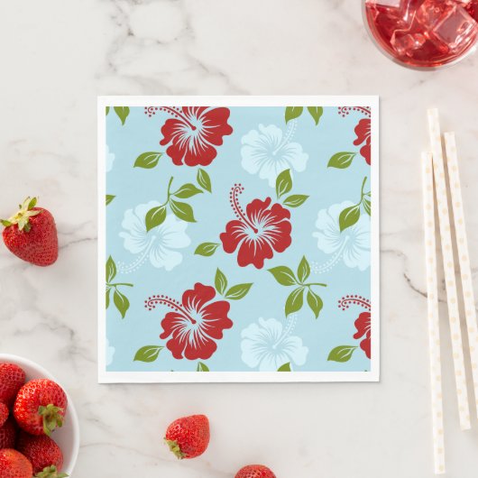 ハワイアンプリント スタンダードランチョンナプキン (インサイチュ)