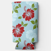 ハワイアンプリント スリム缶クーラー (正面)