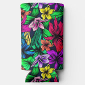 ハワイアンプリント スリム缶クーラー (裏面)