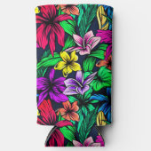 ハワイアンプリント スリム缶クーラー (正面)