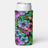 ハワイアンプリント スリム缶クーラー (Seltzer裏面)