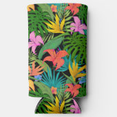 ハワイアンプリント スリム缶クーラー (正面)