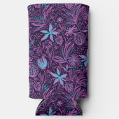 ハワイアンプリント スリム缶クーラー (正面)