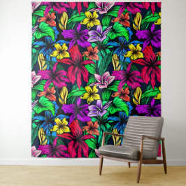 ハワイアンプリント タペストリー