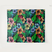 ハワイアンプリント タペストリー (正面(横))