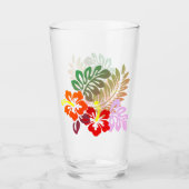 ハワイアンプリント タンブラーグラス (正面)